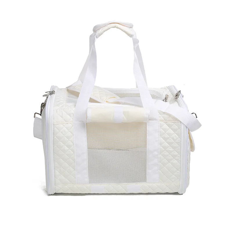 Xiaoxiangfeng Bolsa para gatos, bolso de viaje plegable para mascotas, suministros para gatos y coches de viaje para mascotas - imagen 3