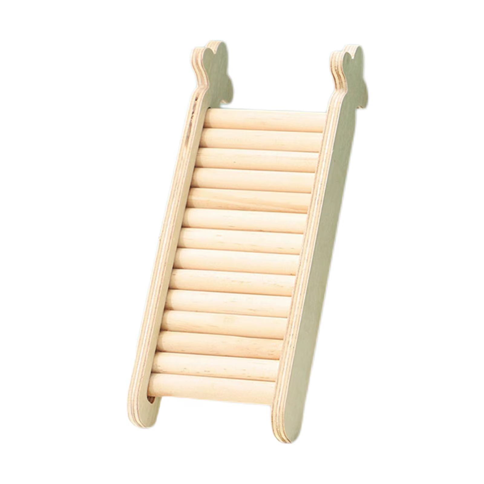 Escalera de madera para trepar y refugio hámster - imagen 2