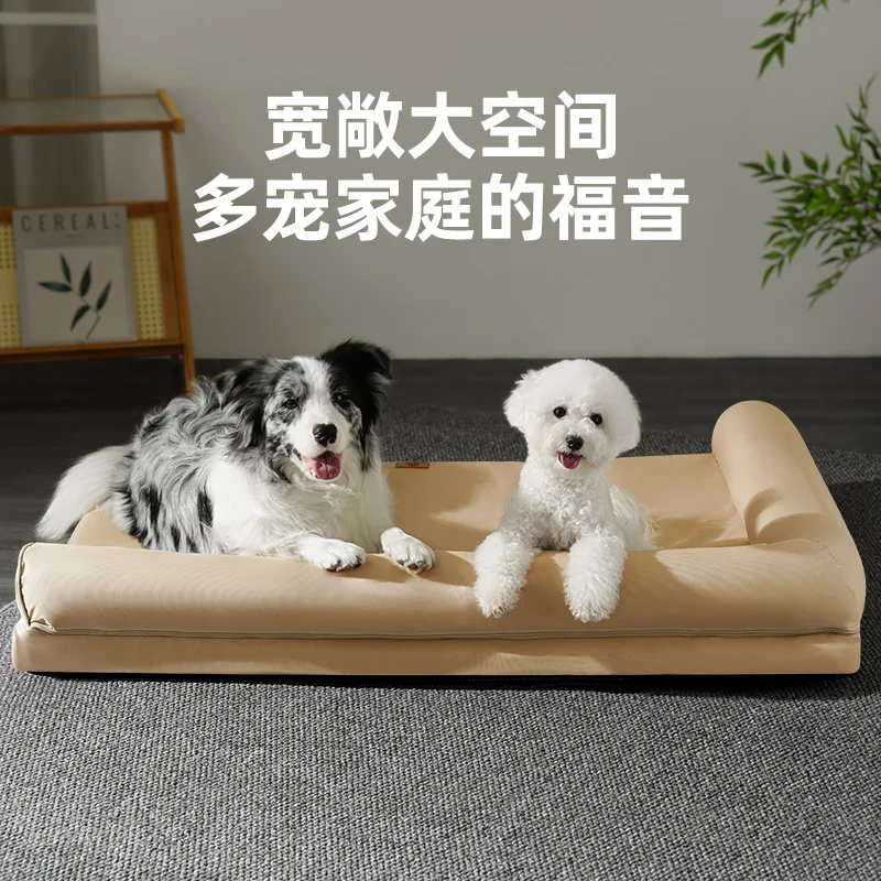Perrera Universal para todas las estaciones, cama grande extraíble y lavable para perros, sofá, estera para dormir para perros, perrera impermeable para dormir en verano para mascotas - imagen 4