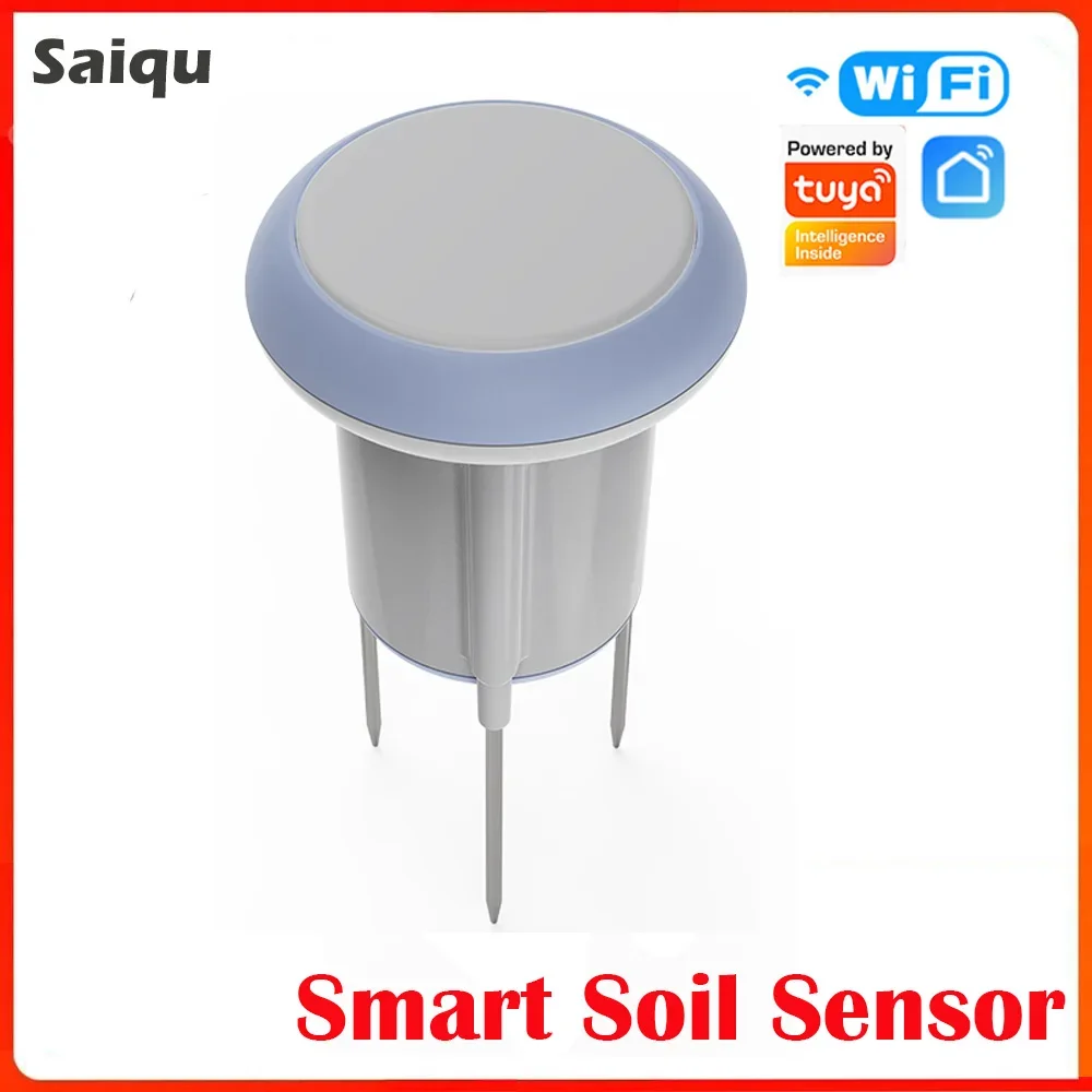 Sensor de suelo solar 3 en 1 para jardín - Monitor de humedad fiable