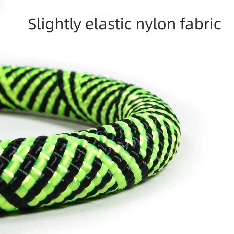 Correa reflectante doble para perro, piombo para mascotas con mango, correa de entrenamiento para caminar sin enredos de nailon resistente para perros grandes y medianos - imagen 2