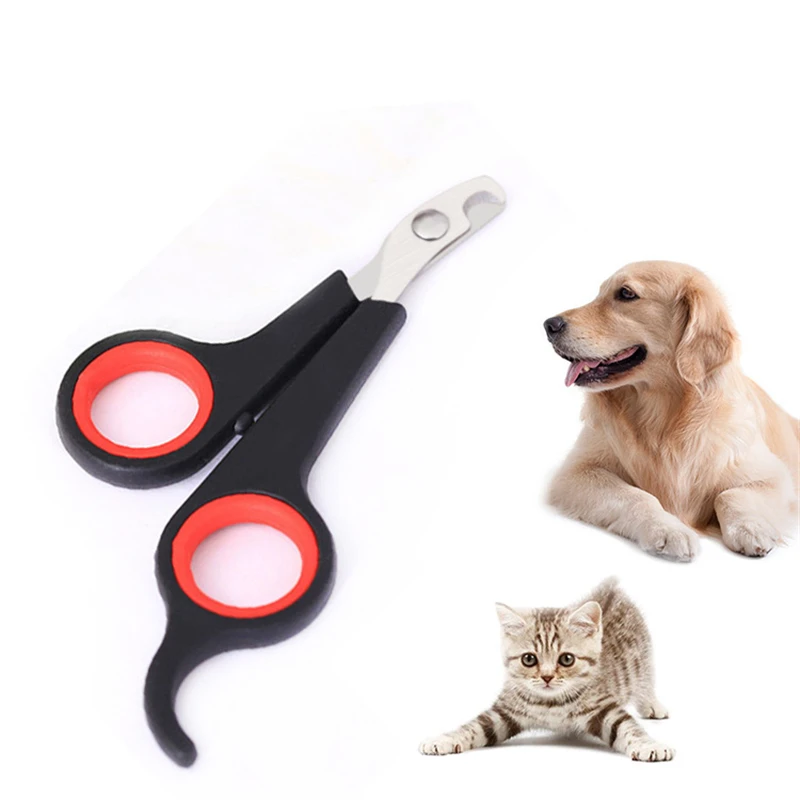 1 unidad de tijeras para uñas de mascotas, tijeras para el cuidado de las garras de uñas para perros y gatos, cortaúñas para mascotas, suministros para perros, gatos, pájaros, conejos, gargets para mascotas - imagen 4