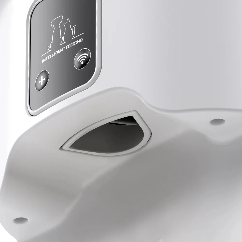 Alimentador inteligente para mascotas con Wifi, temporizador automático, Control remoto, dispensador de alimentos secos, comederos automáticos para gatos, hogar para gatos múltiples - imagen 5
