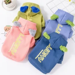 Jersey de lana con capucha para perros pequeños - Cómodo y cálido