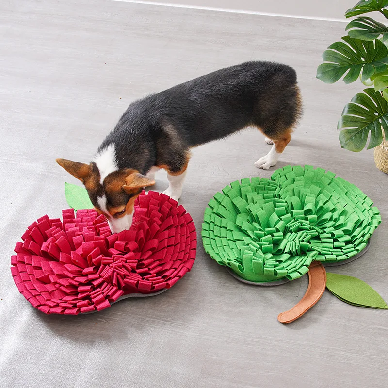 Alfombra olfativa para perros con dispensador de comida - rompecabezas