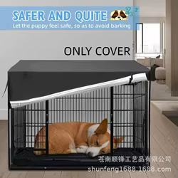 Cubierta impermeable resistente al viento para jaulas de perro y gato