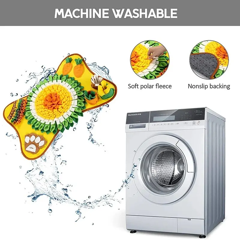 Estera de olores para mascotas, manta interactiva para entrenamiento de olores, comida lenta para perros, juguetes educativos para mascotas, entretenimiento, novedad - imagen 3