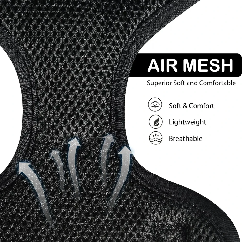 Arnés para fumar para perros de caballero, traje de boda y cumpleaños para mascotas, disfraz Formal, chaleco de malla con pajarita para perros pequeños y medianos - imagen 3