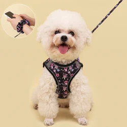 Arnés para perros pequeños con correa – chaleco reflectante