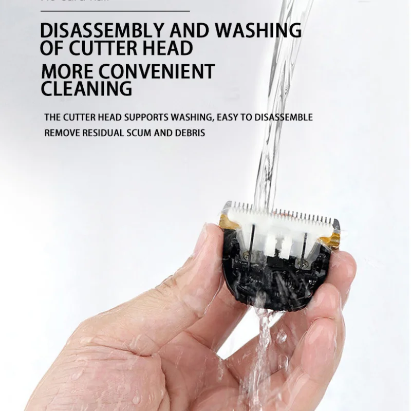 Cortadora de pelo para perros, cortadora de pelo para mascotas, juego de Afeitadora eléctrica para el cuidado de cachorros, accesorios para gatos, hoja de cerámica, suministros profesionales de recarga - imagen 4