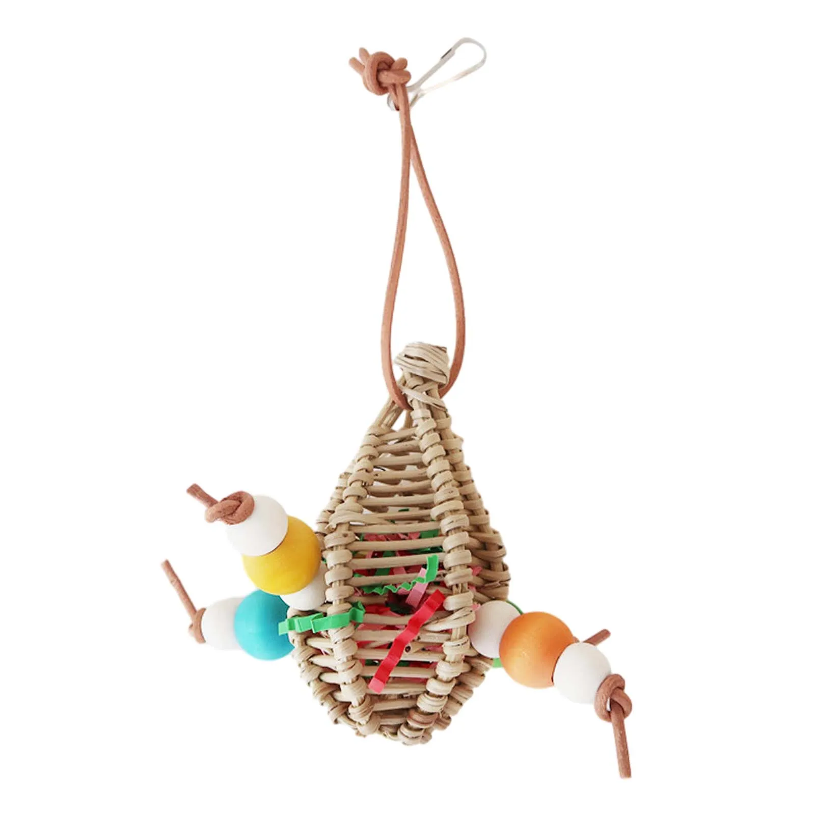 Juguete para masticar loros y pájaros, juguetes para colgar, juguetes interactivos, soporte giratorio, accesorios para jaulas de juego, suministros para mascotas