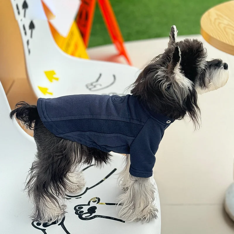 Ropa de moda para perros Chihuahua Yorkshire Frenchie Pugs Otoño Invierno primavera forro polar sudaderas con capucha para mascotas pequeñas y medianas - imagen 3