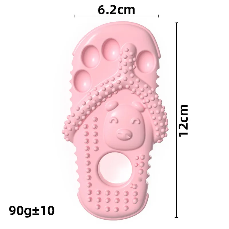 Palo Molar para perro, artefacto de limpieza dental, juguete para roer, forma de zapatilla, juguete para roer perros, productos para mascotas - imagen 5
