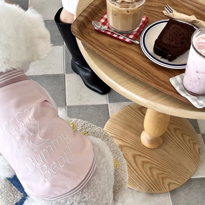 Sudadera de invierno Bichon Frise para perro, algodón y peluche - imagen 3