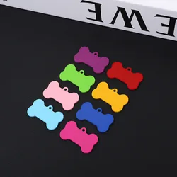Etiquetas de identificación en aluminio para perros y gatos
