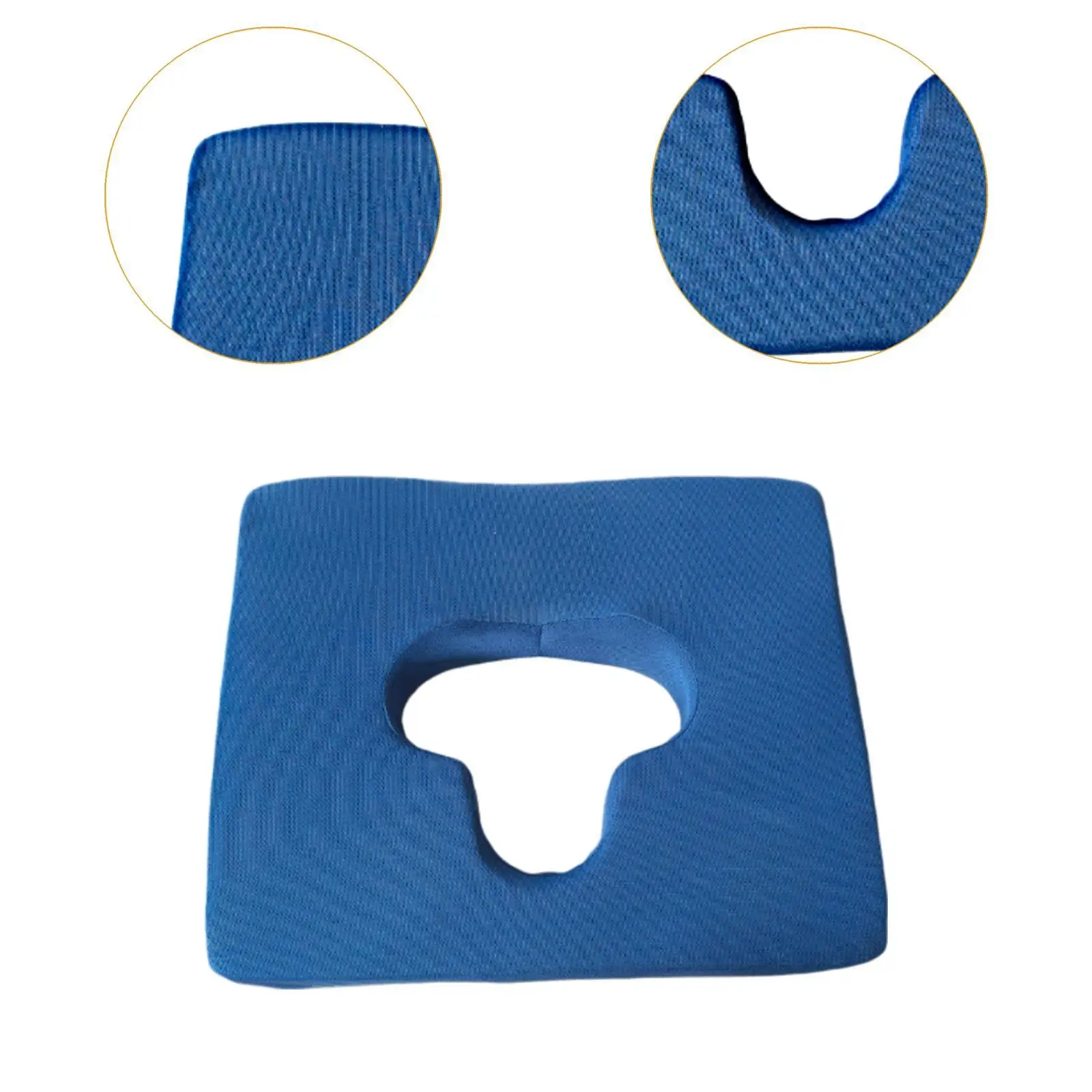 Bed Sore Cushion Tailbone Cushion Multipurpose for Long Sitting Reusable Hollow Design Pad Butt Cushion for Men Women Seniors