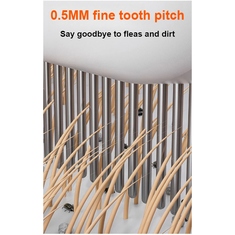 Pet Lice Comb Dog Puppy Electric Anti Lice Comb Accessories Pets Cats Dog Brush Cleaning Dog Grooming Equipment Care Supplies - imagen 5