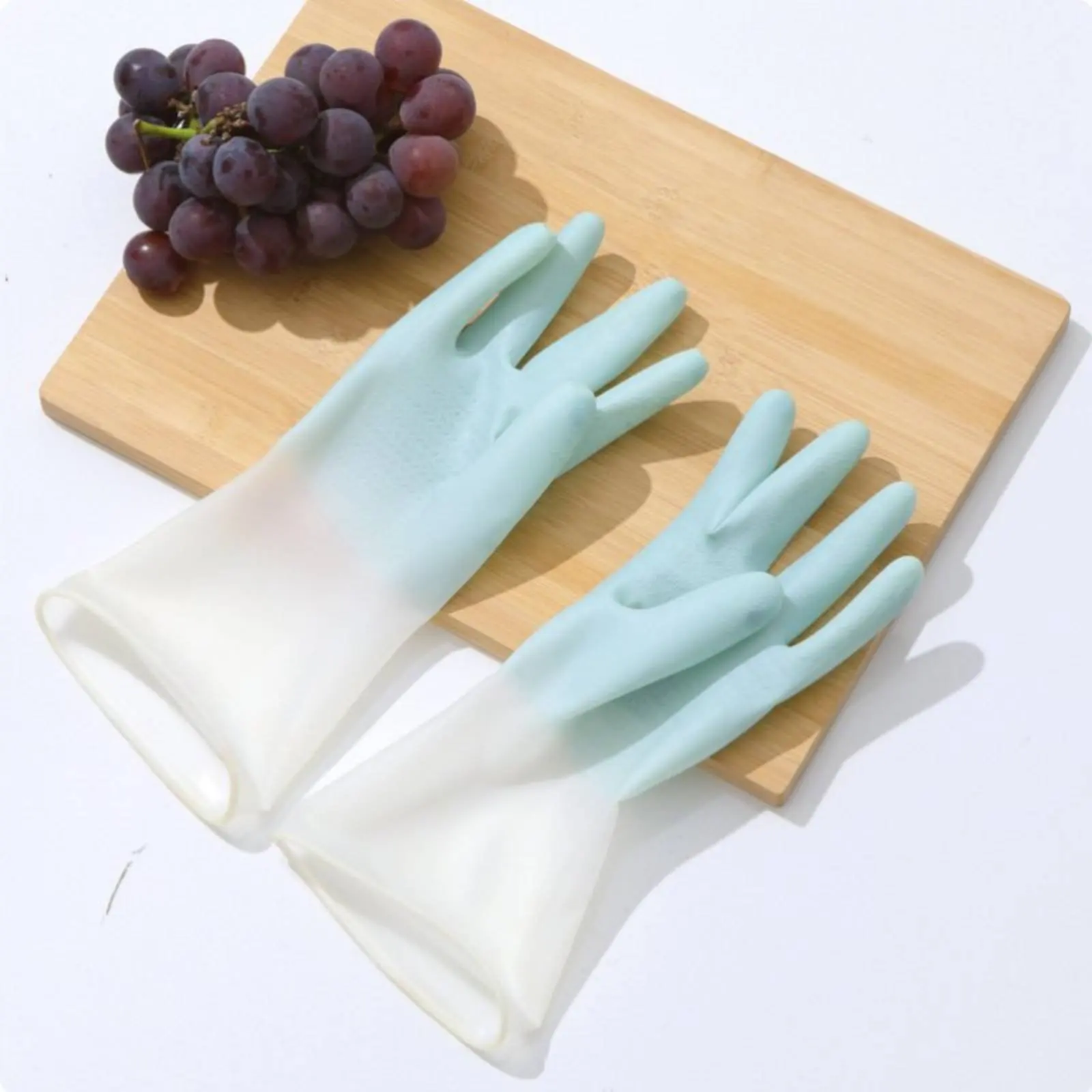 Guantes largos impermeables para bañar perros y gatos - imagen 4