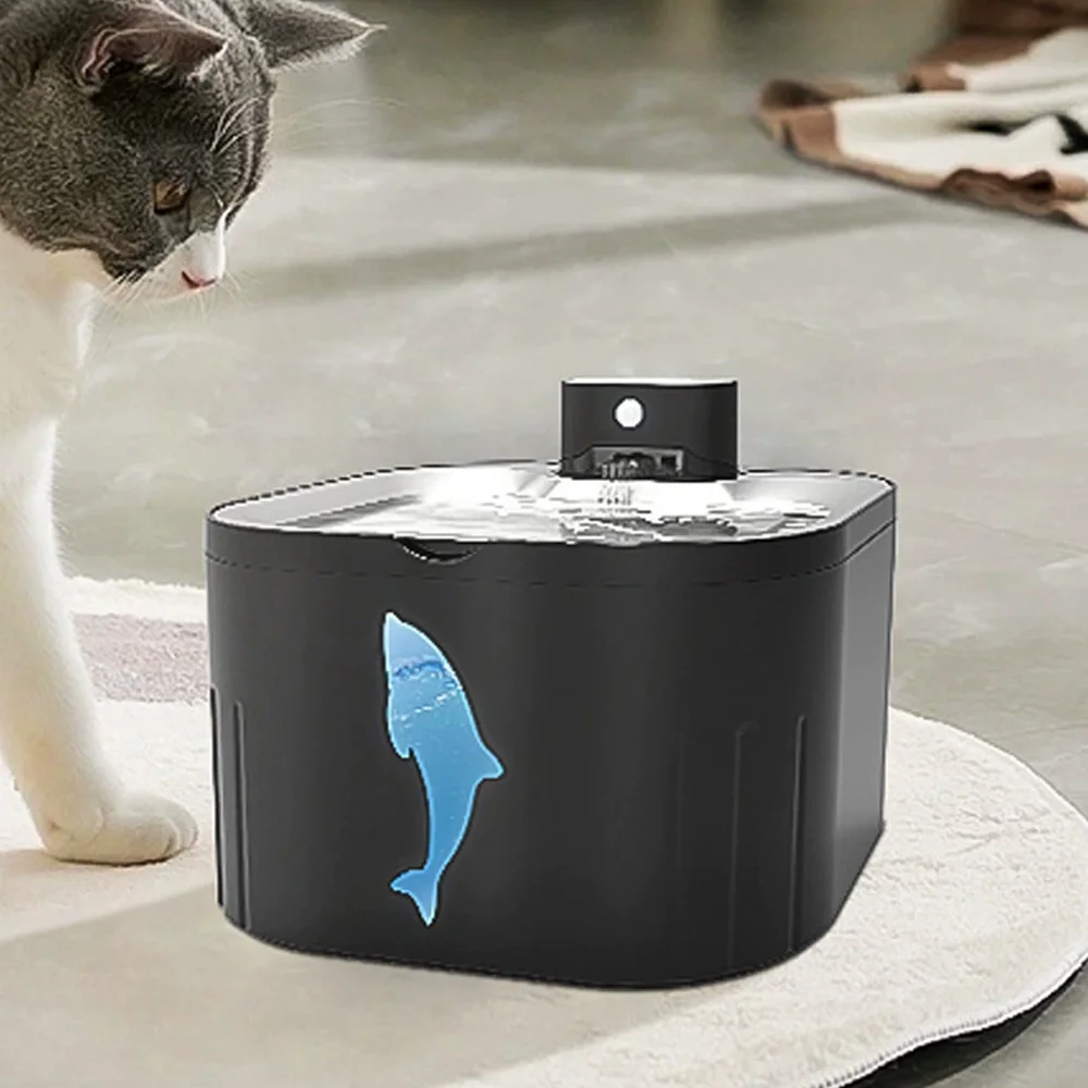 Bebedero inalámbrico 3L para gatos y perros - acero inoxidable - imagen 3