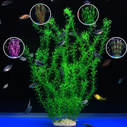 Planta artificial para acuario: hierba subacuática decorativa realista