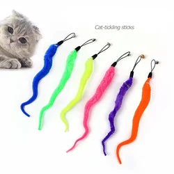 Juguete interactivo para gatos con pluma y campana – Palo pesca