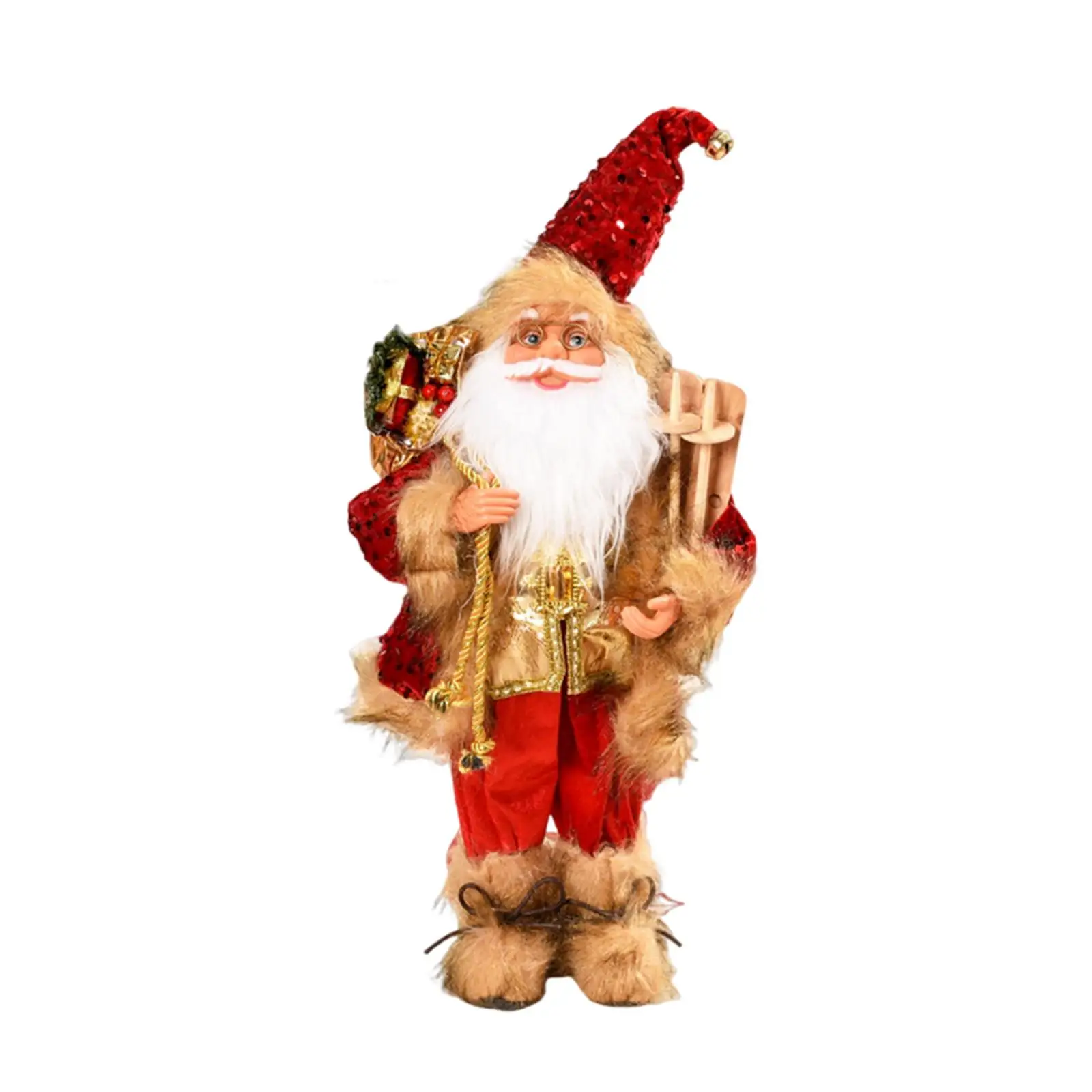 Christmas Santa Doll Gifts Decorative Table Centerpiece Versatile Collectible
