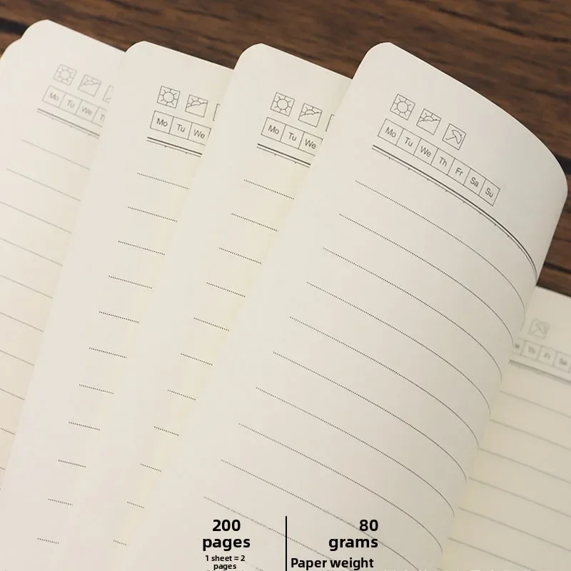 A5 creativo viajero brújula libro de contabilidad de mano estudiante Bloc de notas papelería Retro libro de contraseña - imagen 5