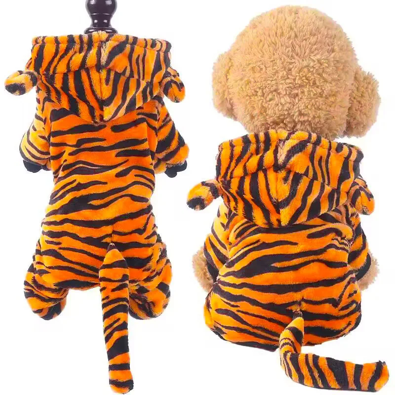 Suéter de felpa para perros pequeños – Ropa de invierno para cachorros - imagen 3
