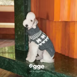 Suéter nórdico sin mangas invierno para perros Bellington y Whippet