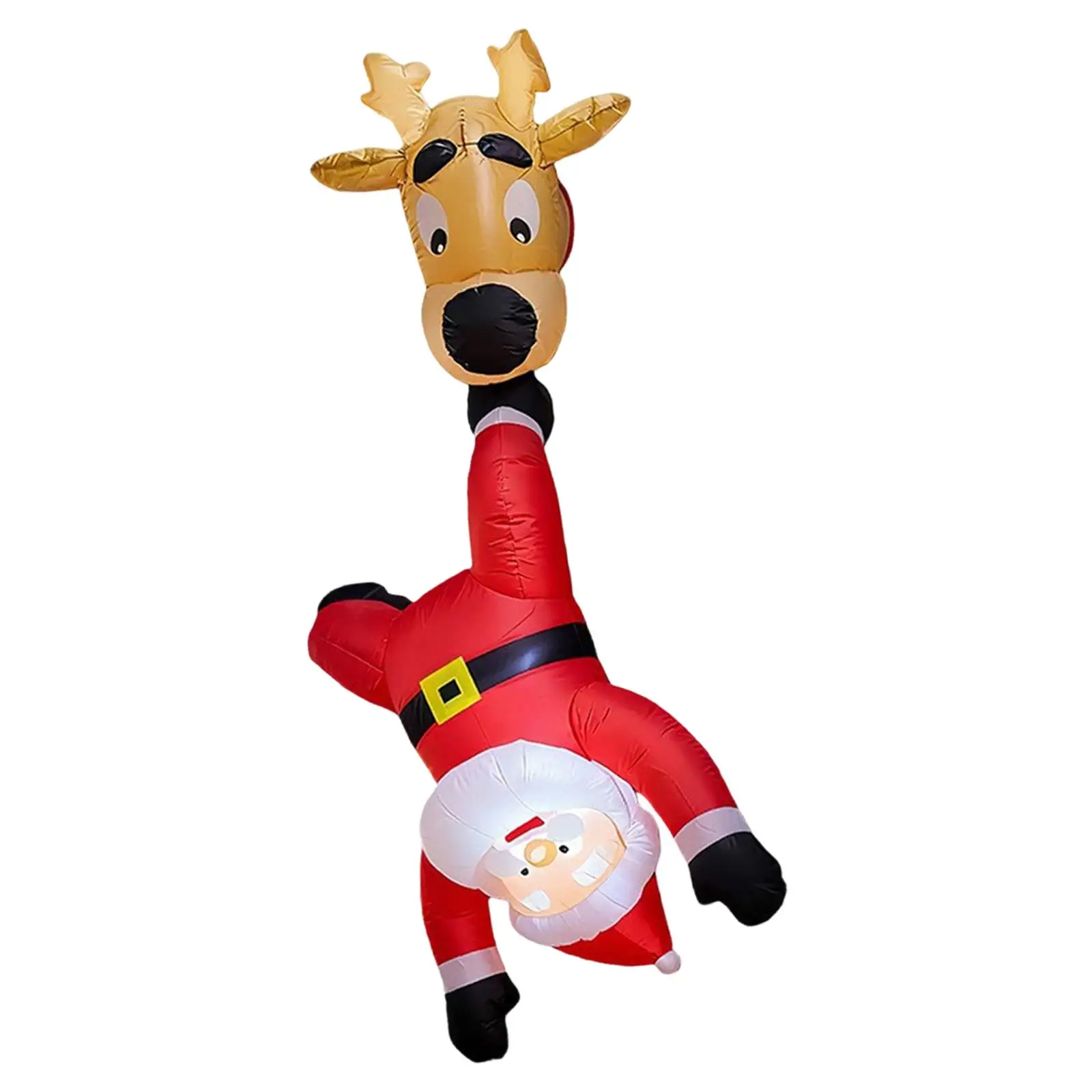 Christmas Inflatable Reindeer Santa Novelty Lightweight Gift Xmas Decoration Christmas Inflatable Reindeer Santa Novelty Lightweight Gift Xmas Decoration