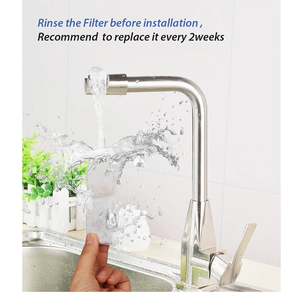 Filtros de fuente de agua Filtro de repuesto, carbón activado de coco para dispensador de agua para perros y gatos, 6 piezas, 12 piezas - imagen 5