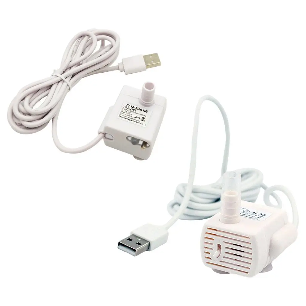 Fuente de agua para mascotas, bomba de cuenco para gatos, carga USB, bricolaje, Euqipment, accesorios para mascotas, suministros para animales - imagen 3