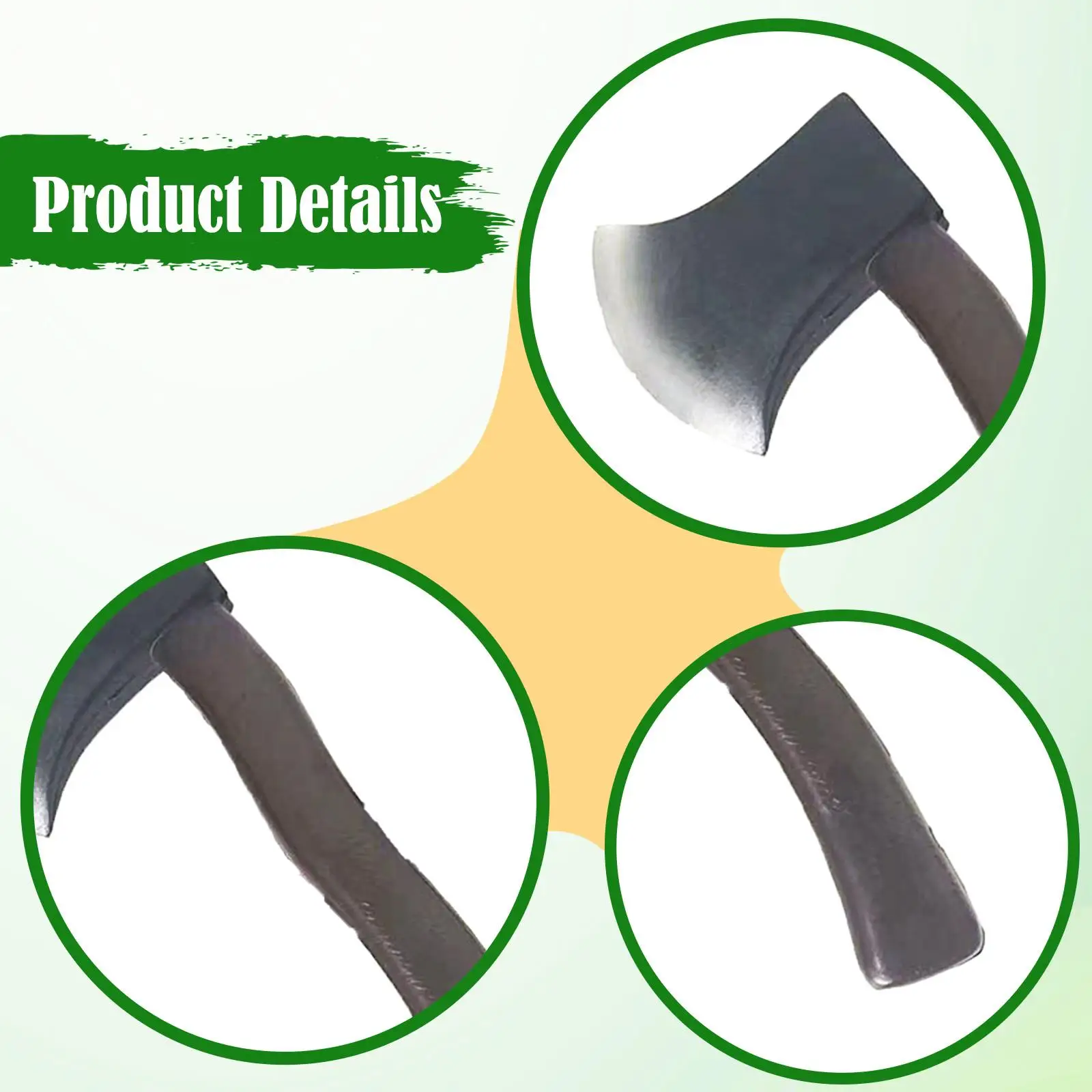 Juguete de hacha de Halloween, accesorios de broma de Halloween, simulación de accesorios divertidos de hacha para - imagen 5