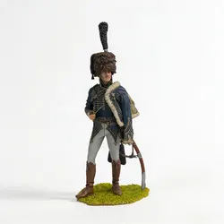 Figura perro oficial resina 3D: kit ensamblar coleccionar sin pintar