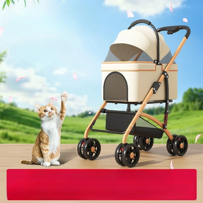 Transportín desmontable para gatos y perros – Bolso ligero y plegable - imagen 4