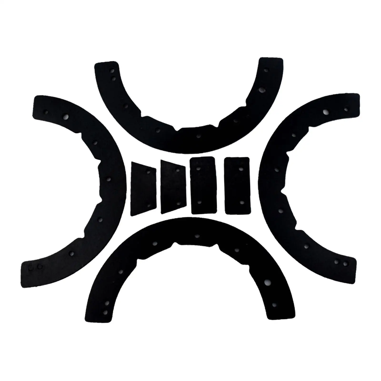 731-0782 Piezas de accesorios de paleta de goma para soplador de nieve, color negro, fácil de instalar, reemplazo profesional para 731-0781 753-0613 - imagen 3