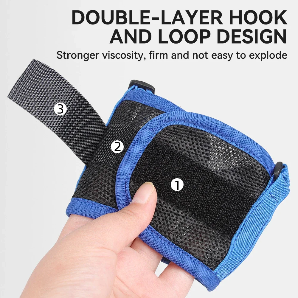 Bozal ajustable de malla suave para perros pequeños, medianos y grandes, accesorios para mascotas, transpirable, antiladridos, mascarilla bucal para cachorros, bozales - imagen 5