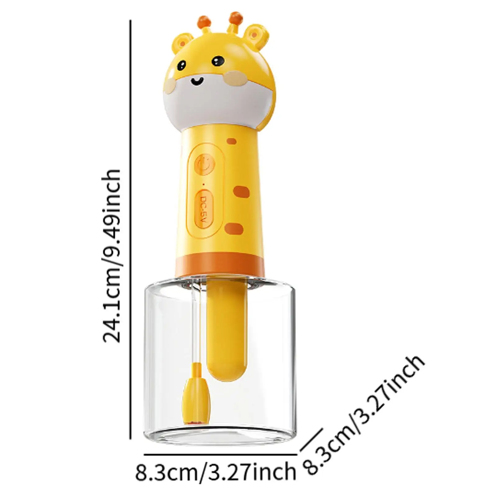 Pets Foam Soap Dispense 350ml Waterproof Dog Bath Scrubber for Cats and Dogs