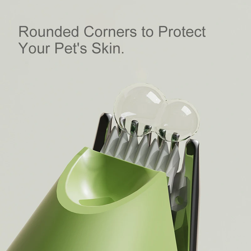 Recortador de pelo recargable para mascotas, afeitadora de pies para perros con luz LED, cortapelos eléctrico para mascotas, herramientas de aseo para mascotas sin ruido, accesorios para perros - imagen 4