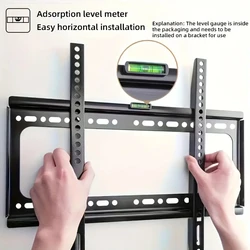 Soporte de pared para TV para perros pequeños y gatos, estable y regulable