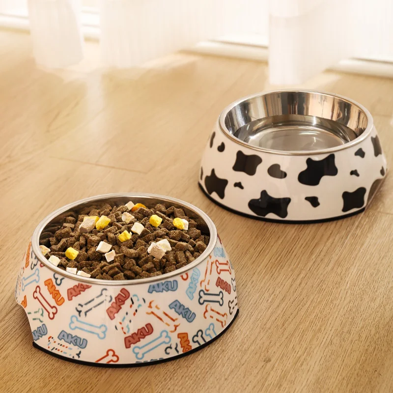 HOOPET-suministros de alimentación para perros, cuencos para mascotas, comida para gatos, alimentador de agua, plato para beber de acero inoxidable, accesorios para perros - imagen 3