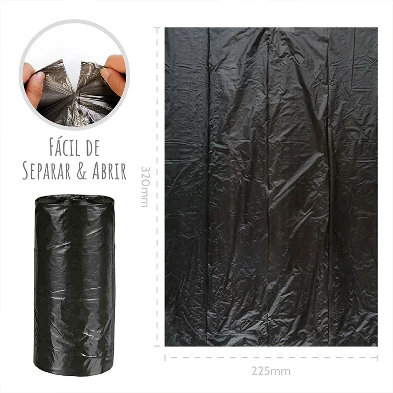 Durable Disposable Pet Poop Bags - Thick Strong Dog Waste Bags For Outdoor Walks & Home Cleanup, Essential Pet Supplies - imagen 3