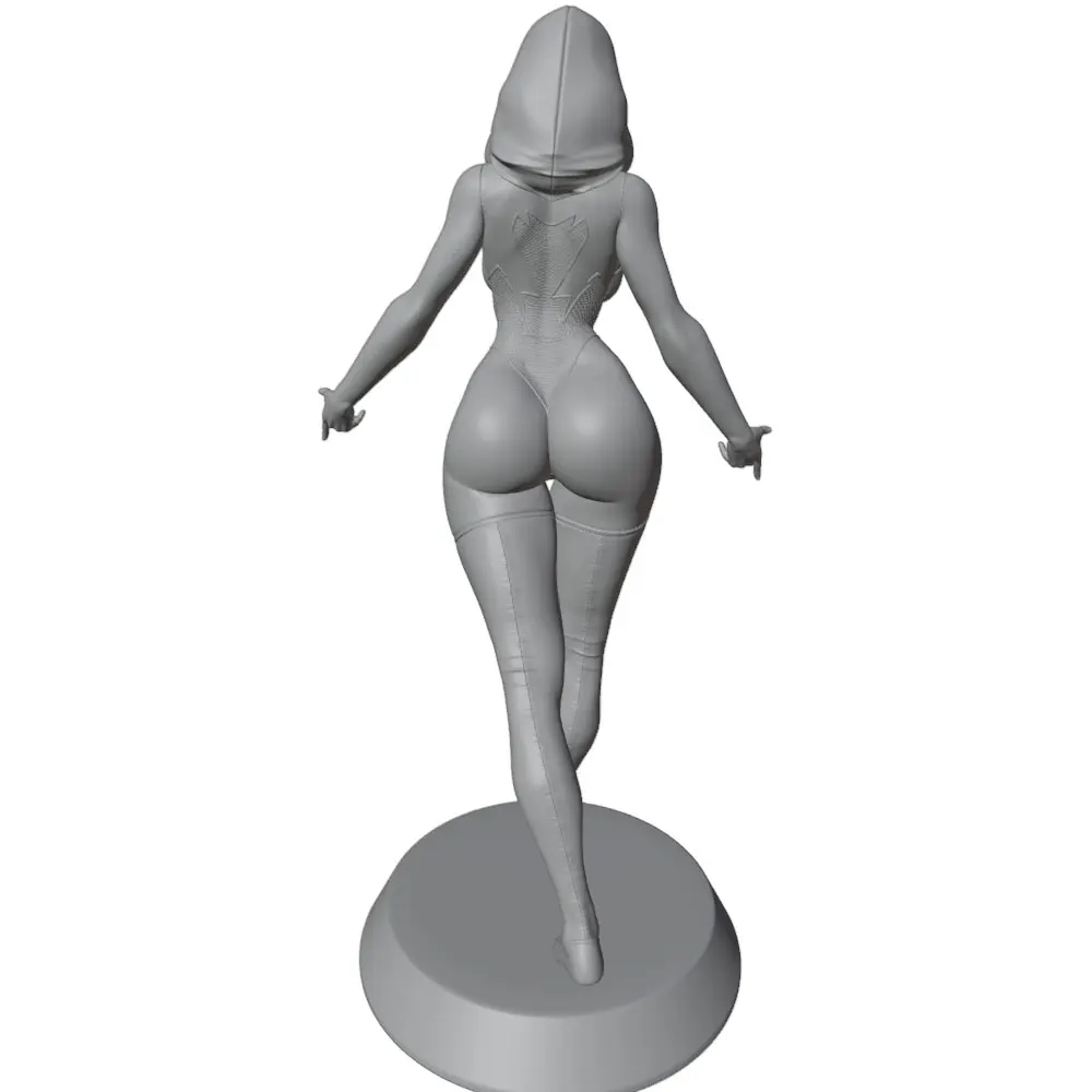 Kit figura 3D de resina para mascotas – Gris, sin montar ni pintar - imagen 5