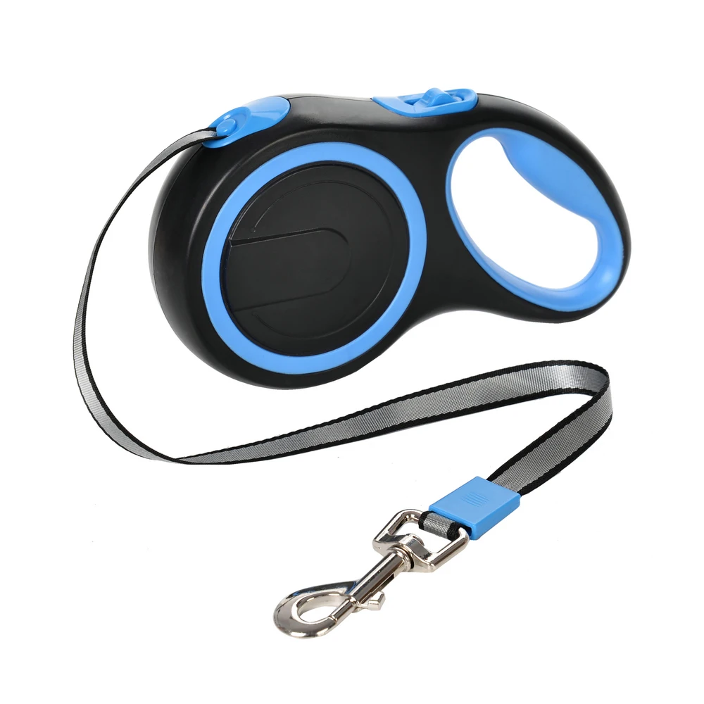 Correa retráctil automática para perros grandes, pequeños y gatos - imagen 3