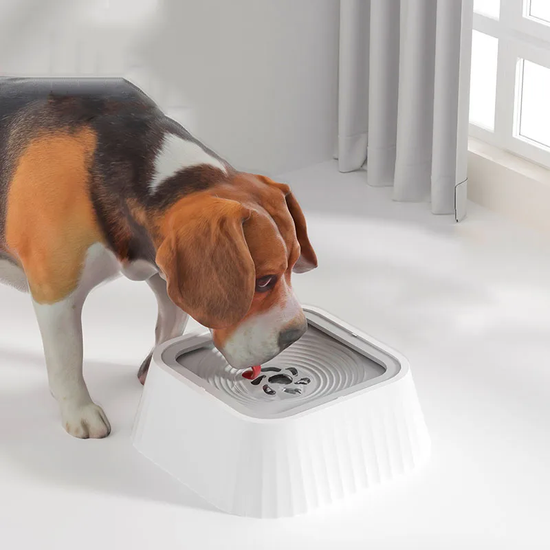Nueva tazón de filtro para mascotas sin boca húmeda, cuenco flotante para mascotas, previene la rebobinación, dispositivo de agua potable para cachorros y gatos, superventas - imagen 4