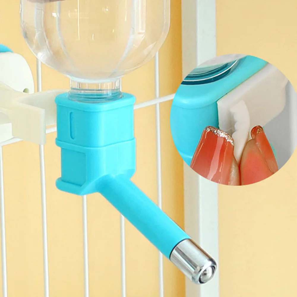 Dispensador de agua colgante para mascotas, hervidor automático de agua para gatos y perros, cuenco de agua colgante a prueba de fugas, suministros para beber para mascotas