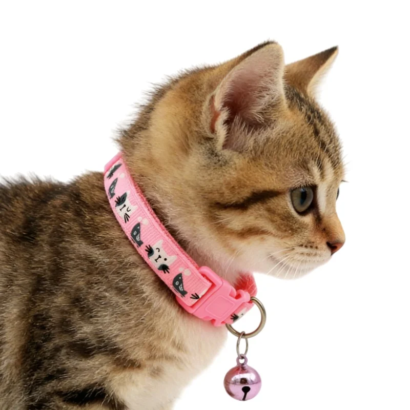 Collares para gatos con campana para gatitos - imagen 2