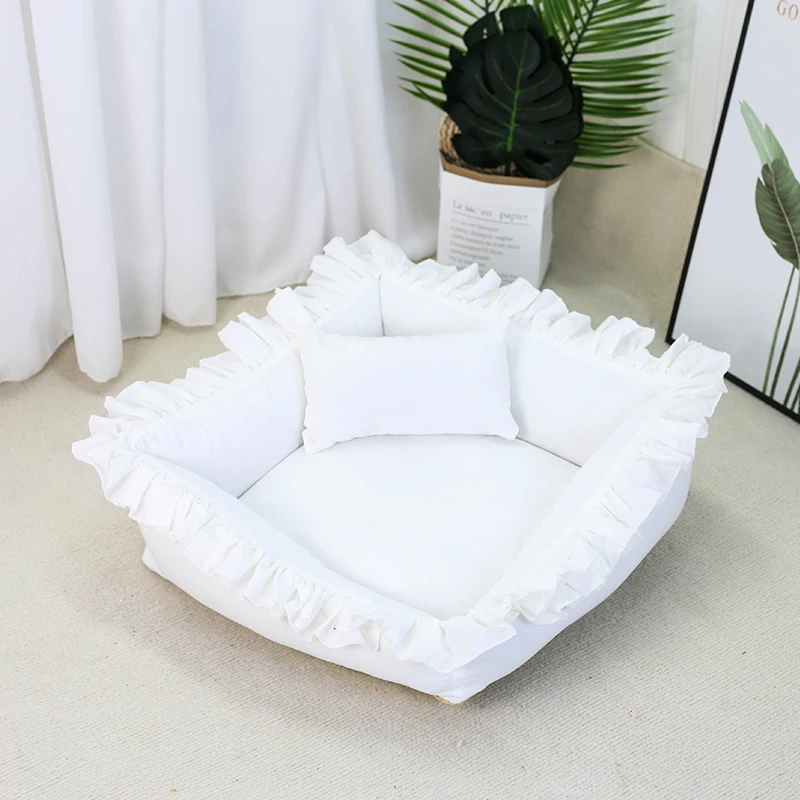white - with pillow
