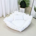 white - with pillow