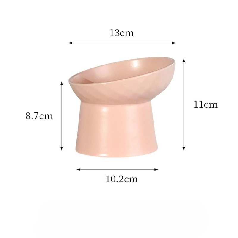 Pink Raised Bowl